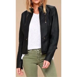 Lulu’s Leather Moto Jacket